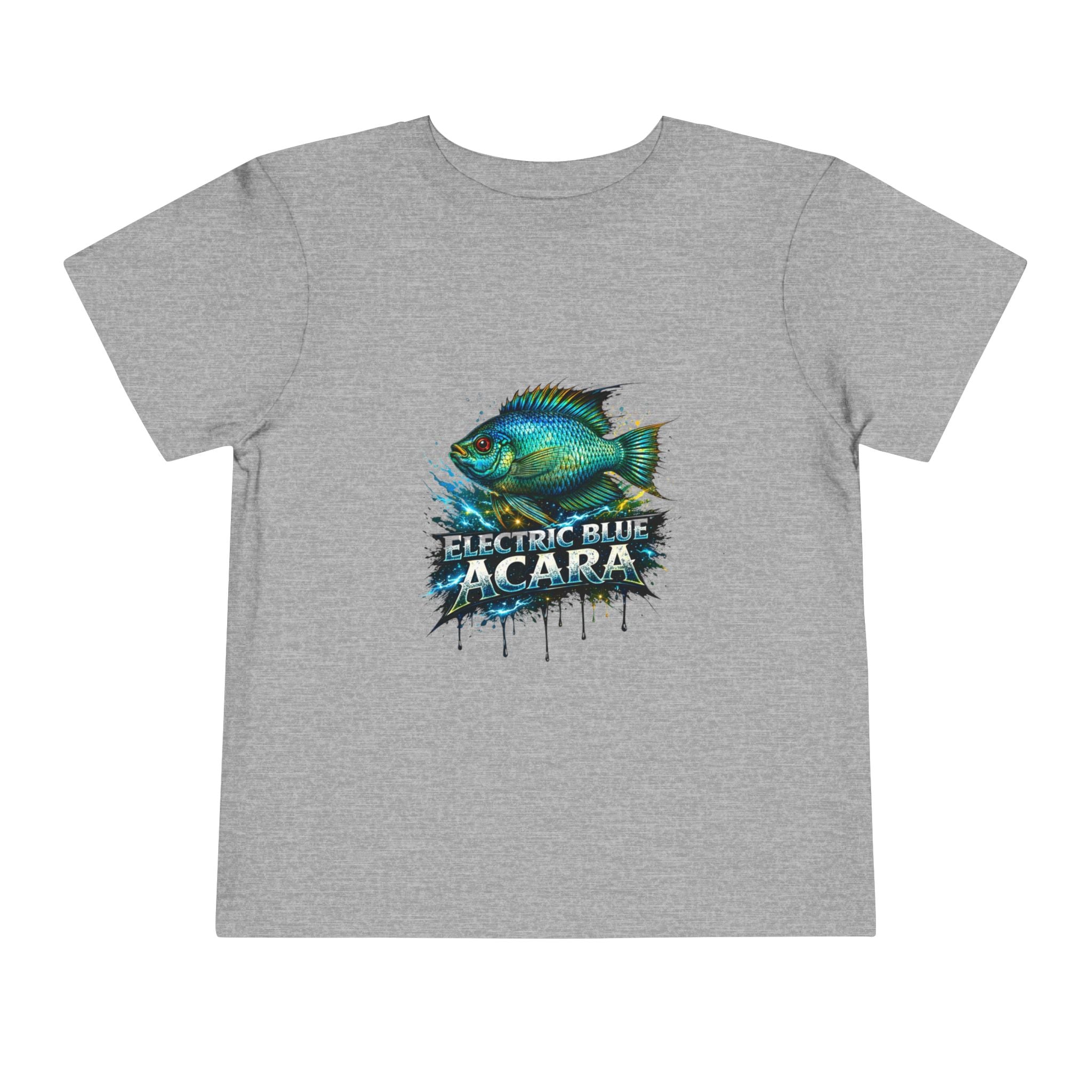 Electric Blue Acara – Toddler Graphic Tee