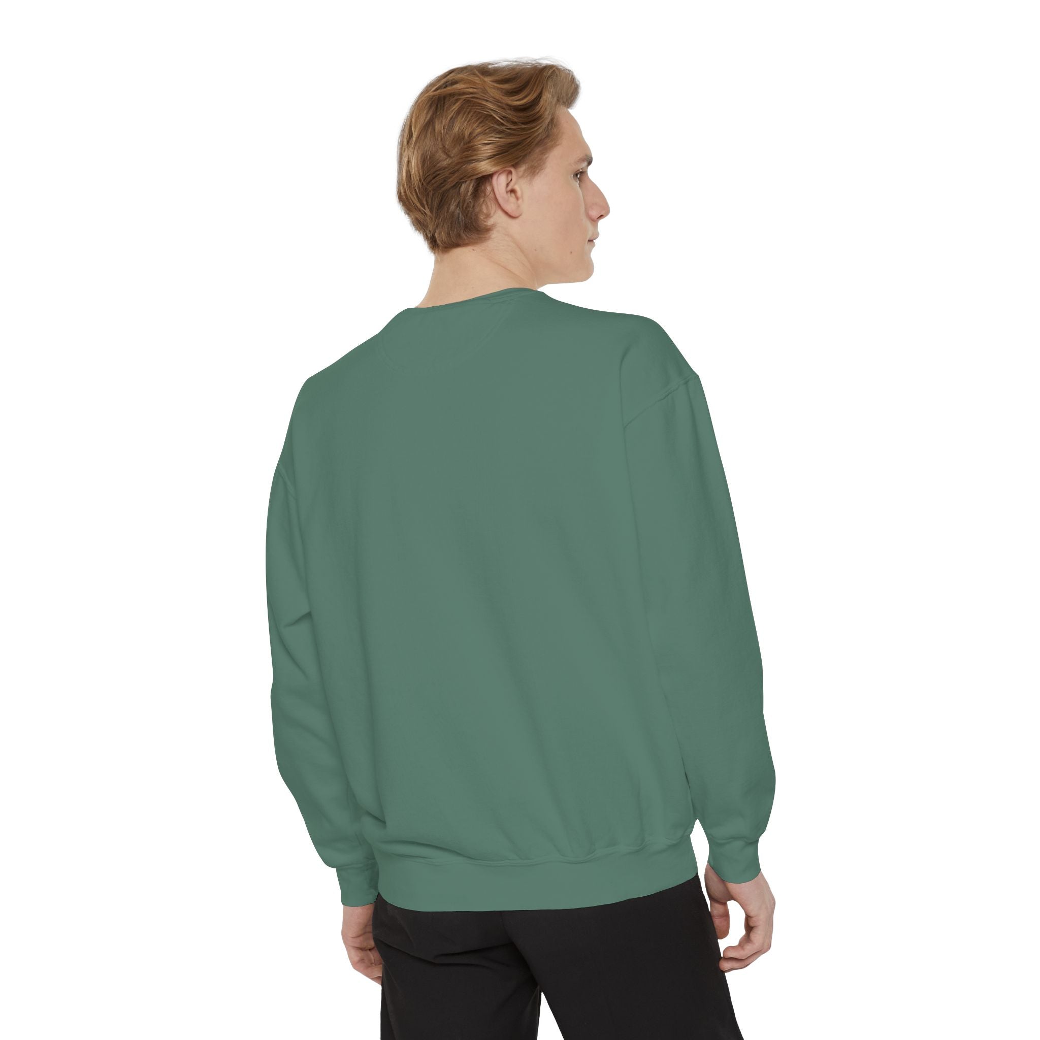 Electric Blue Acara – Garment-Dyed Premium Sweatshirt