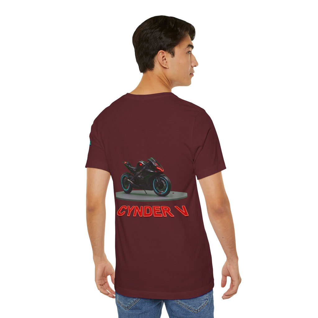 The Eternal Wars Motorcycle Tee — Cynder V Sportbike Graphic Shirt