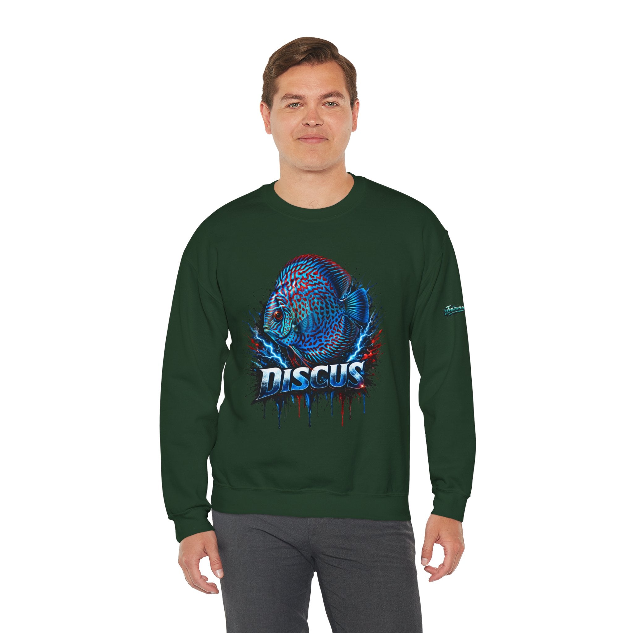 Electric Discus – Heavy Blend "Lightning" Crewneck Sweatshirt