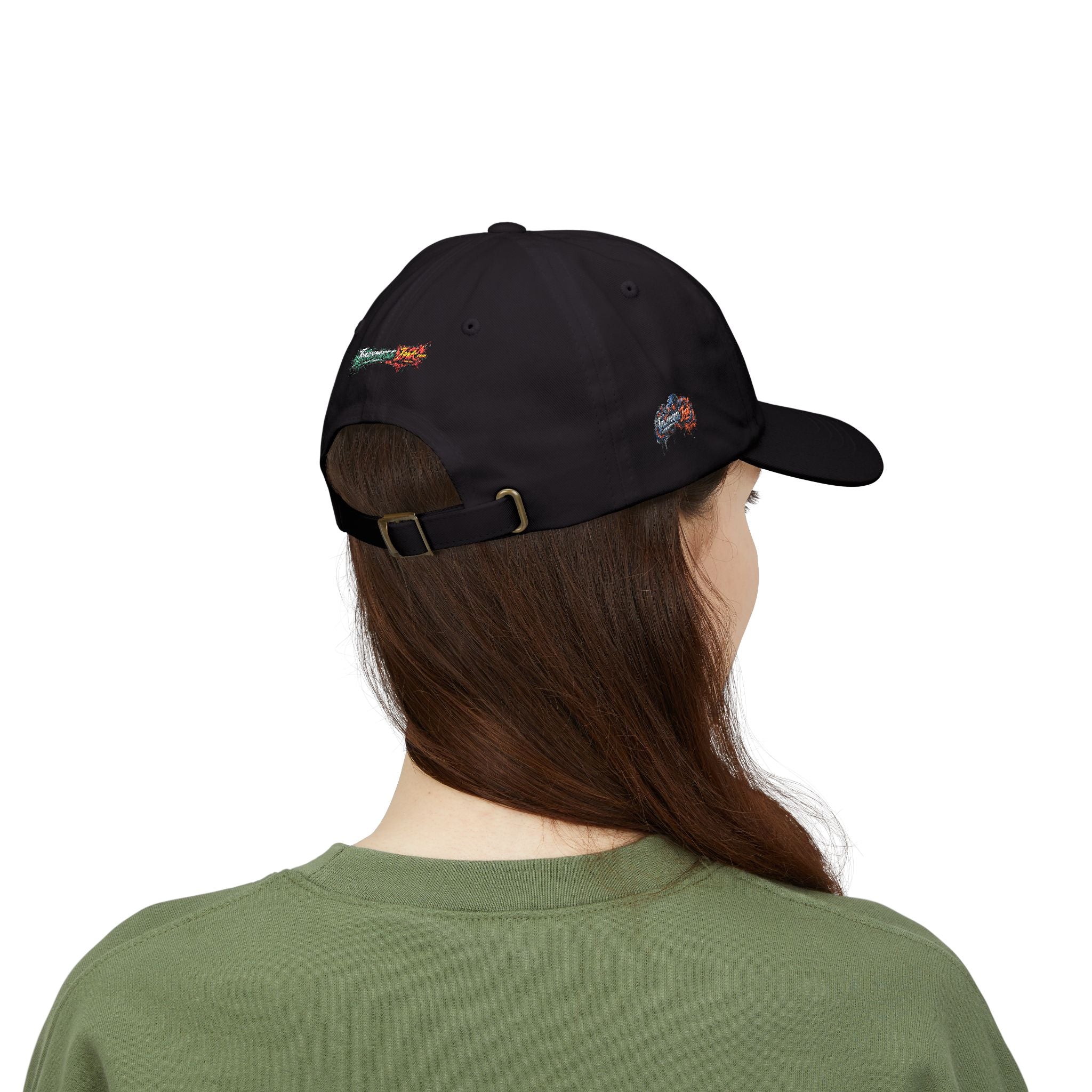 Betta Fish Dad Cap – Embroidered Color Splash Fish Baseball Hat