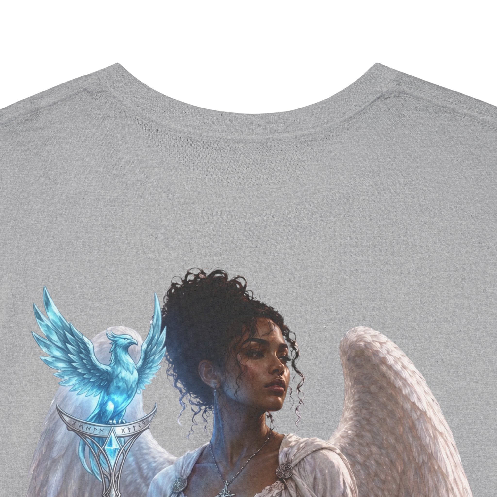 The Eternal Wars Graphic Tee – "Cambria" Winged Warrior Shirt