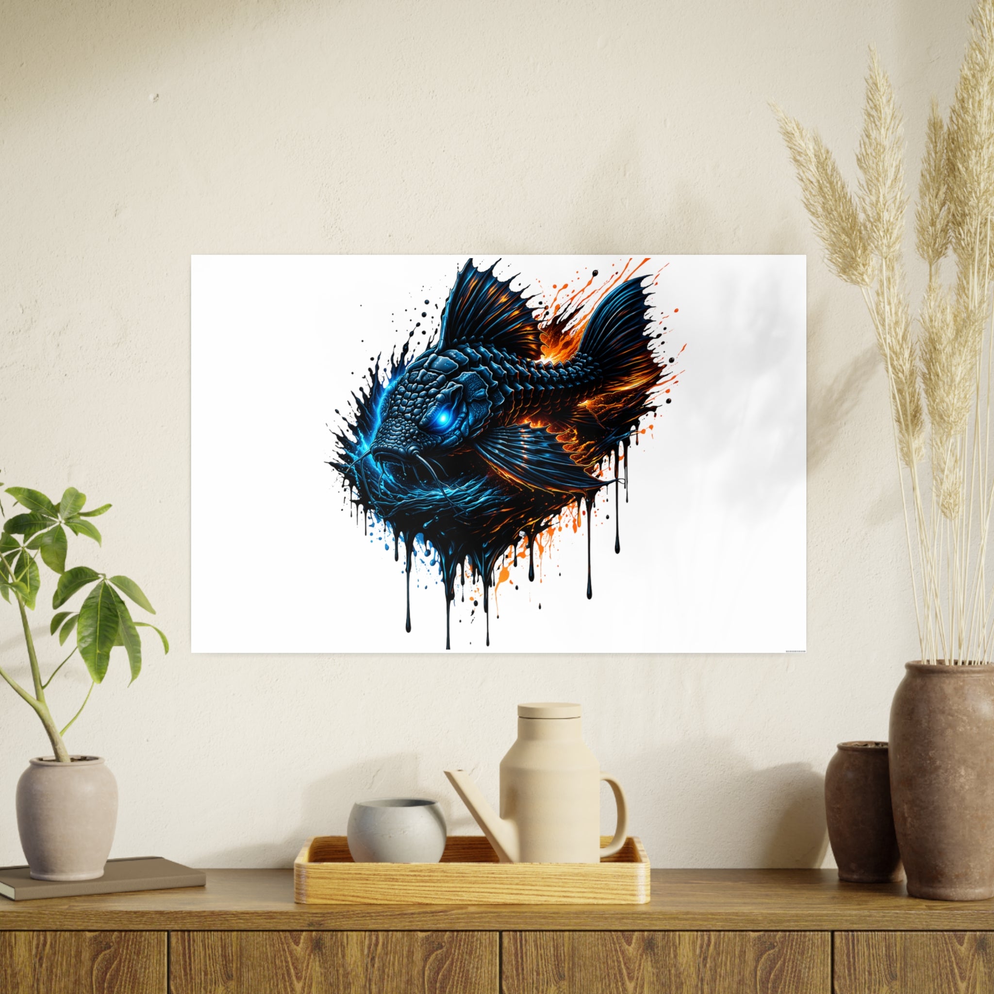 Armored Pleco L-185 – Premium Satin Photo Art Poster