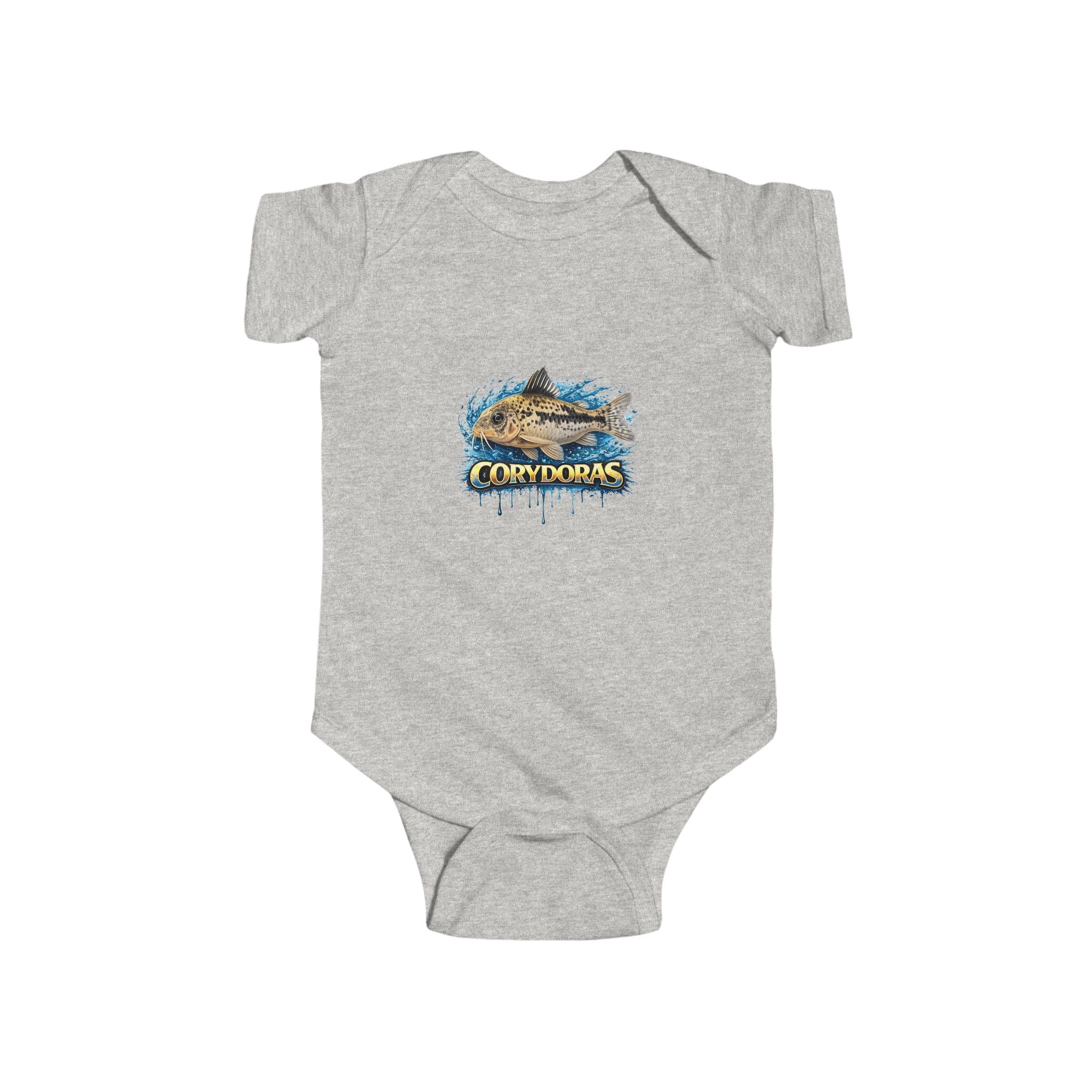 Infant Bodysuit - Colorful Catch Peppered Cory