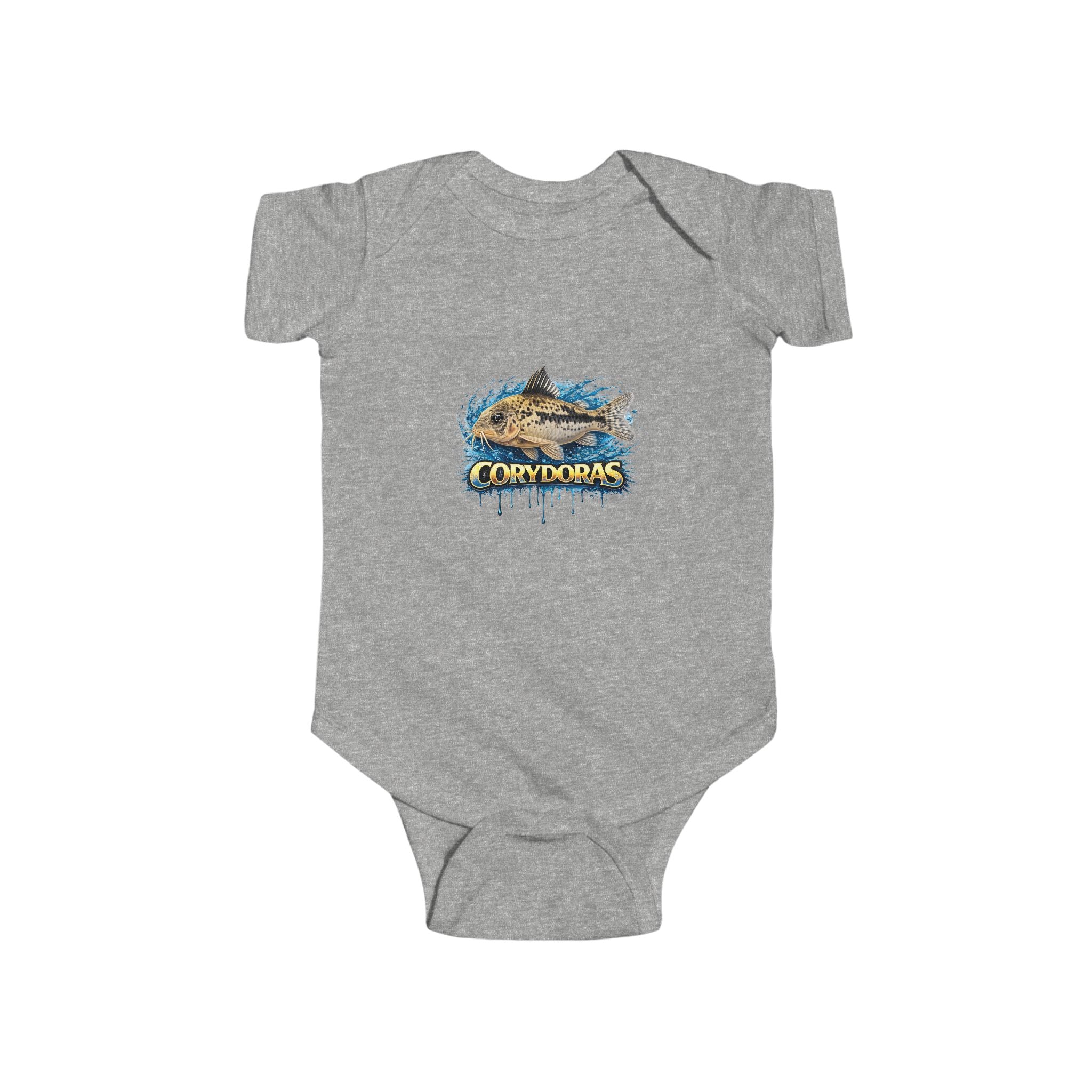 Infant Bodysuit - Colorful Catch Peppered Cory