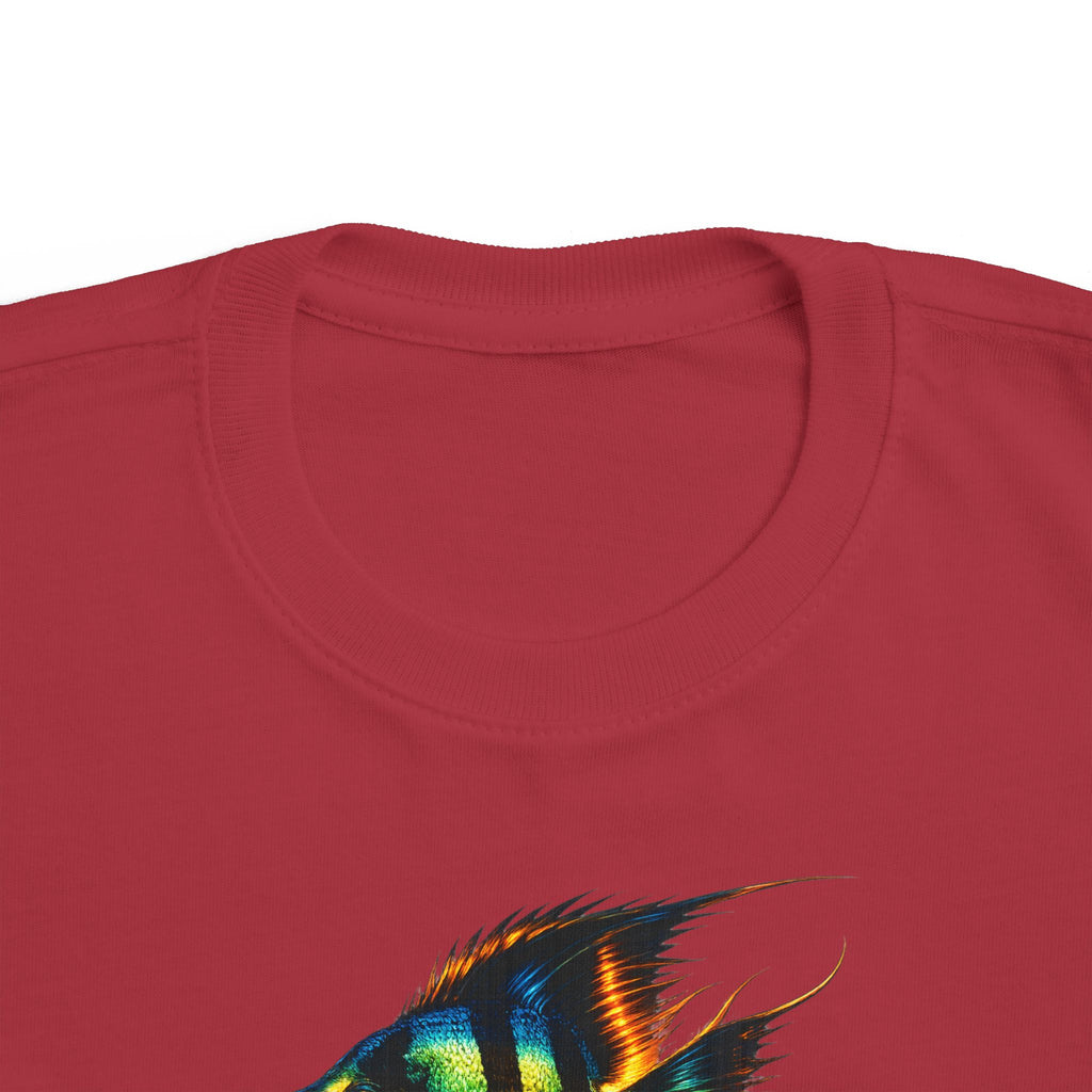 Toddler Fish Tee — Colorful Angelfish Graphic Kids Shirt