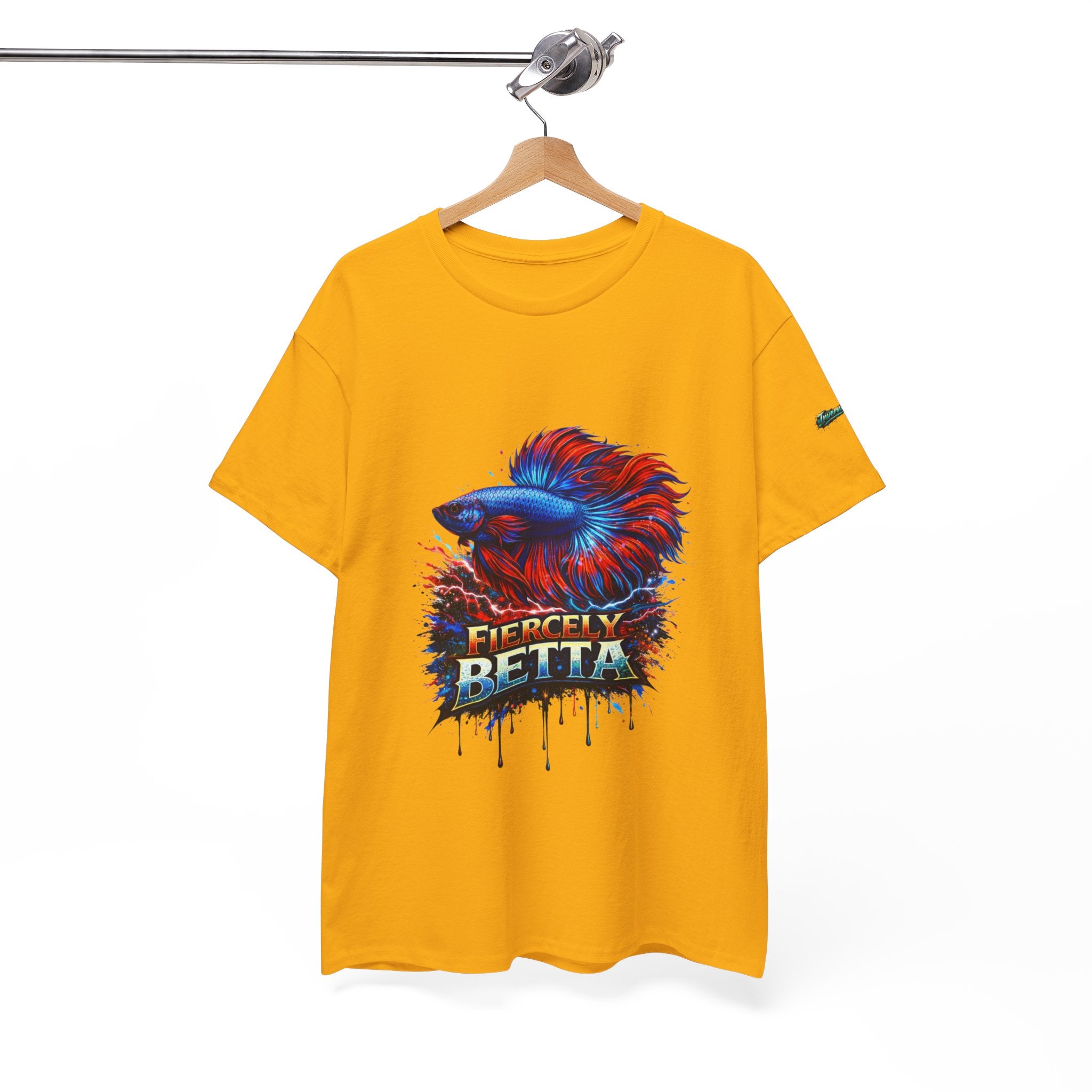 Betta Fish T-Shirt — Fiercely Betta Colorful Aquarium Fish Tee