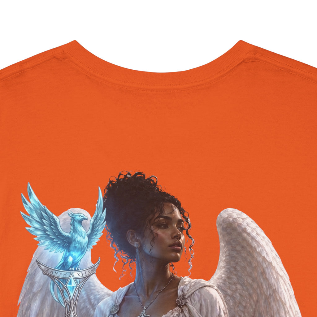 The Eternal Wars Graphic Tee – "Cambria" Winged Warrior Shirt