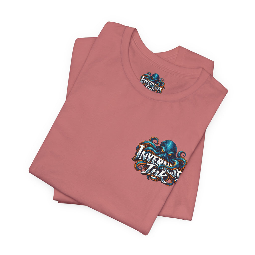 Betta Fish Graphic Tee — Vibrant Blue & Pink Aquatic Art T‑Shirt