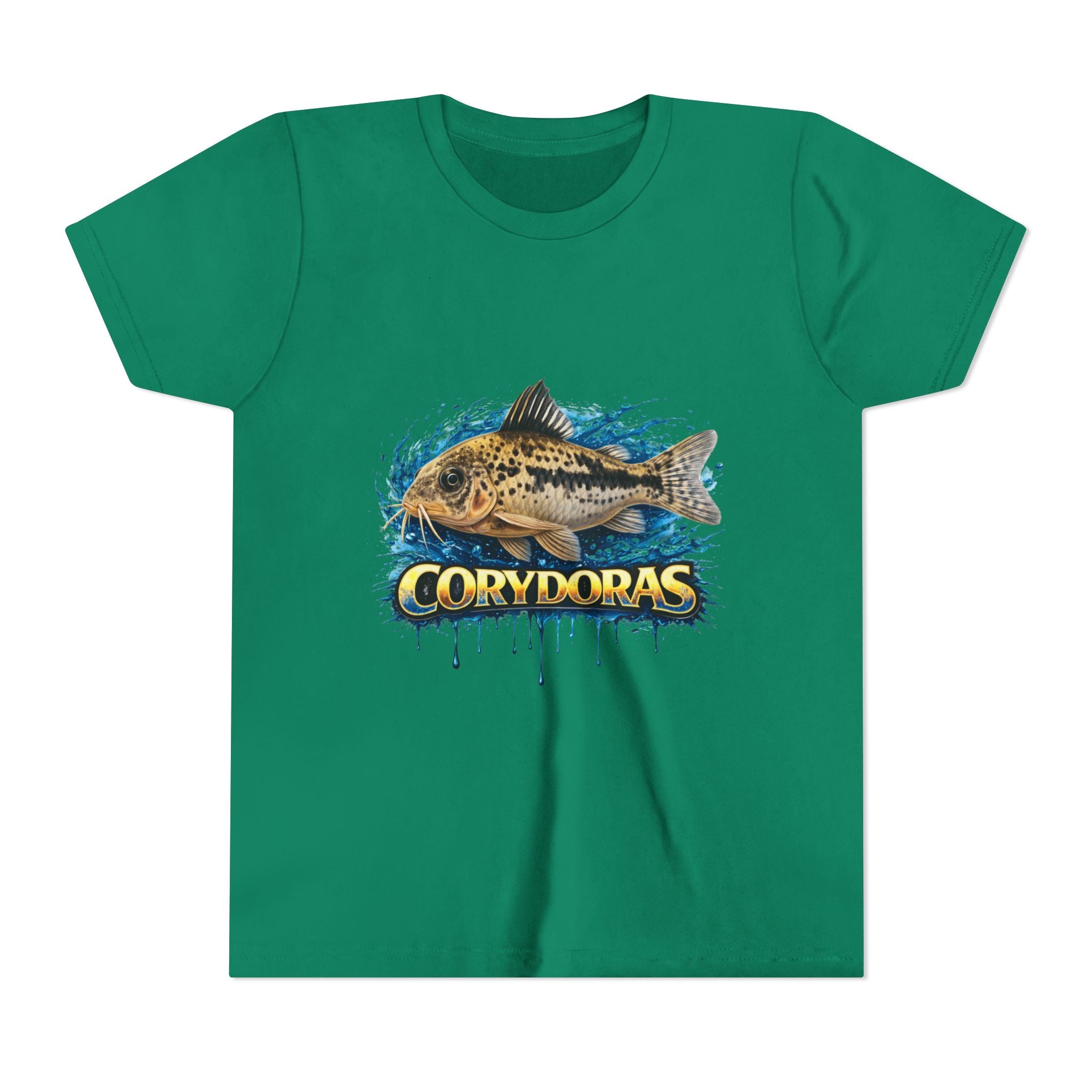 Corydoras Fish Youth Tee – Cute Aquarium Catfish Graphic Shirt