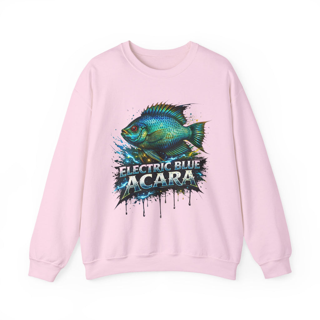 Electric Blue Acara – Heavy Blend™ Crewneck Sweatshirt