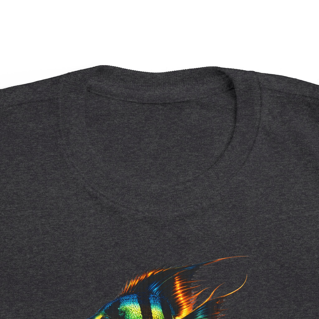 Toddler Fish Tee — Colorful Angelfish Graphic Kids Shirt