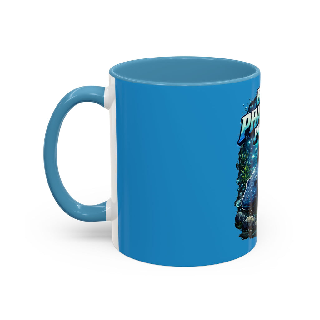 Blue Phantom Pleco Accent Coffee Mug – Aquarium Fish Lover Gift (11/15oz)
