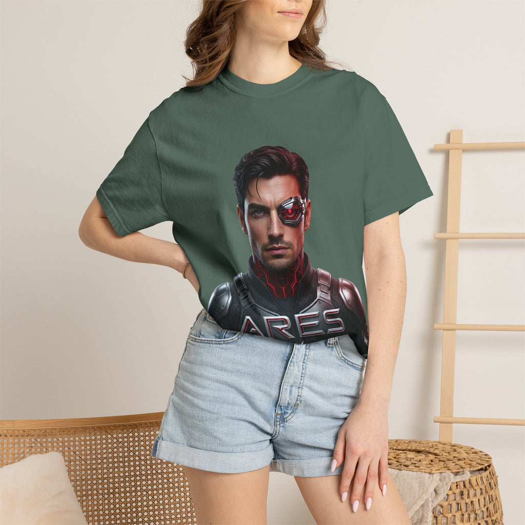 Ares Cyborg Portrait T-Shirt