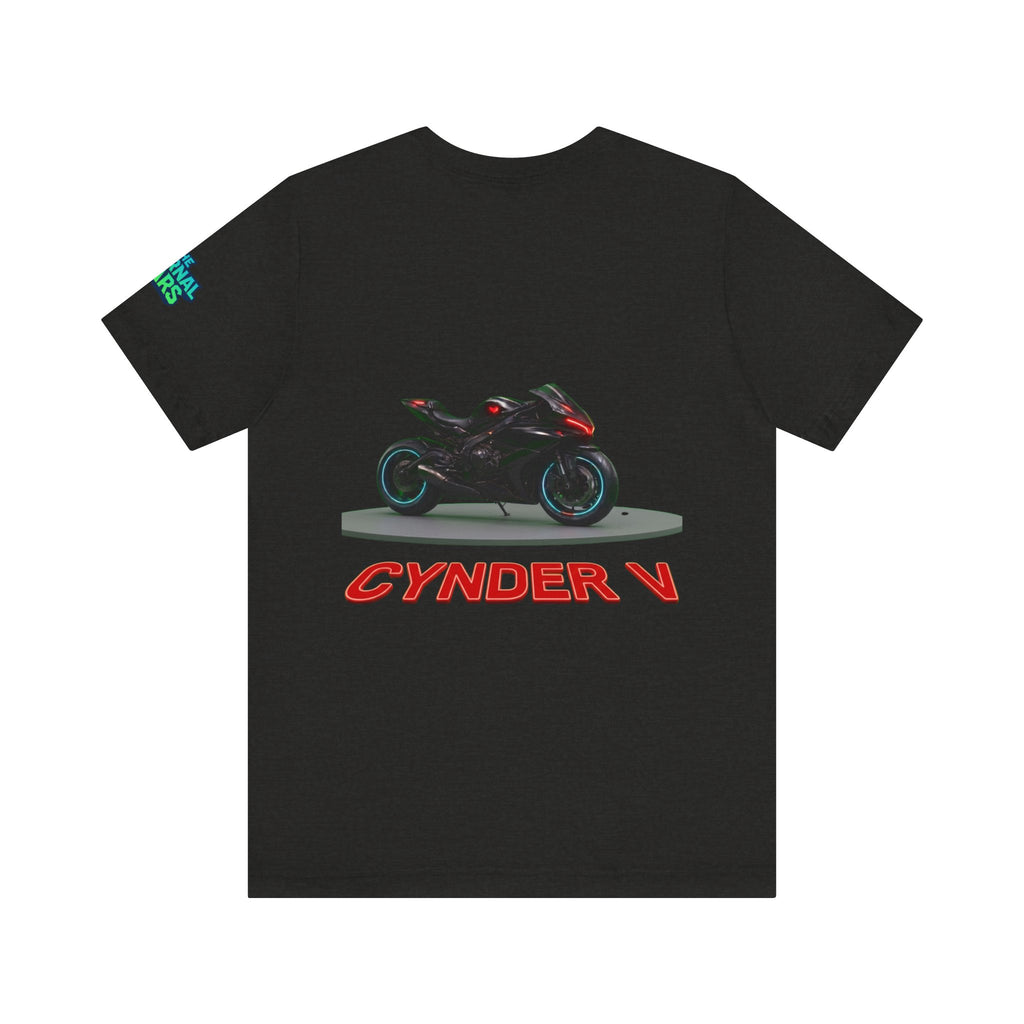 The Eternal Wars Motorcycle Tee — Cynder V Sportbike Graphic Shirt