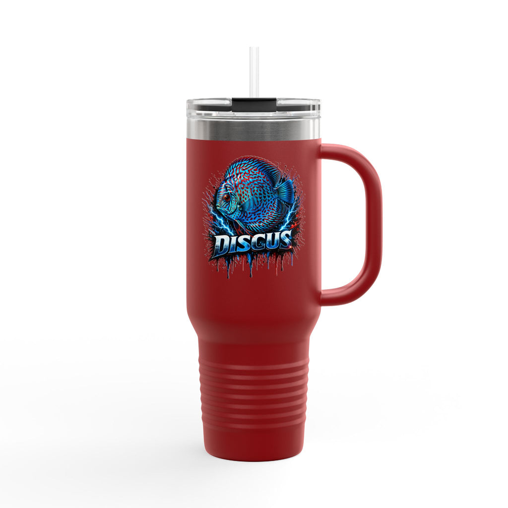 Electric Discus – 40oz Premium Insulated Travel Mug