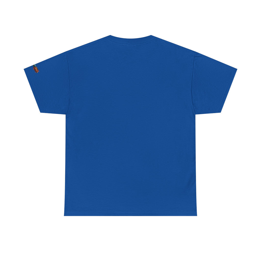Angelfish Graphic Tee — Blue Tropical Fish Shirt