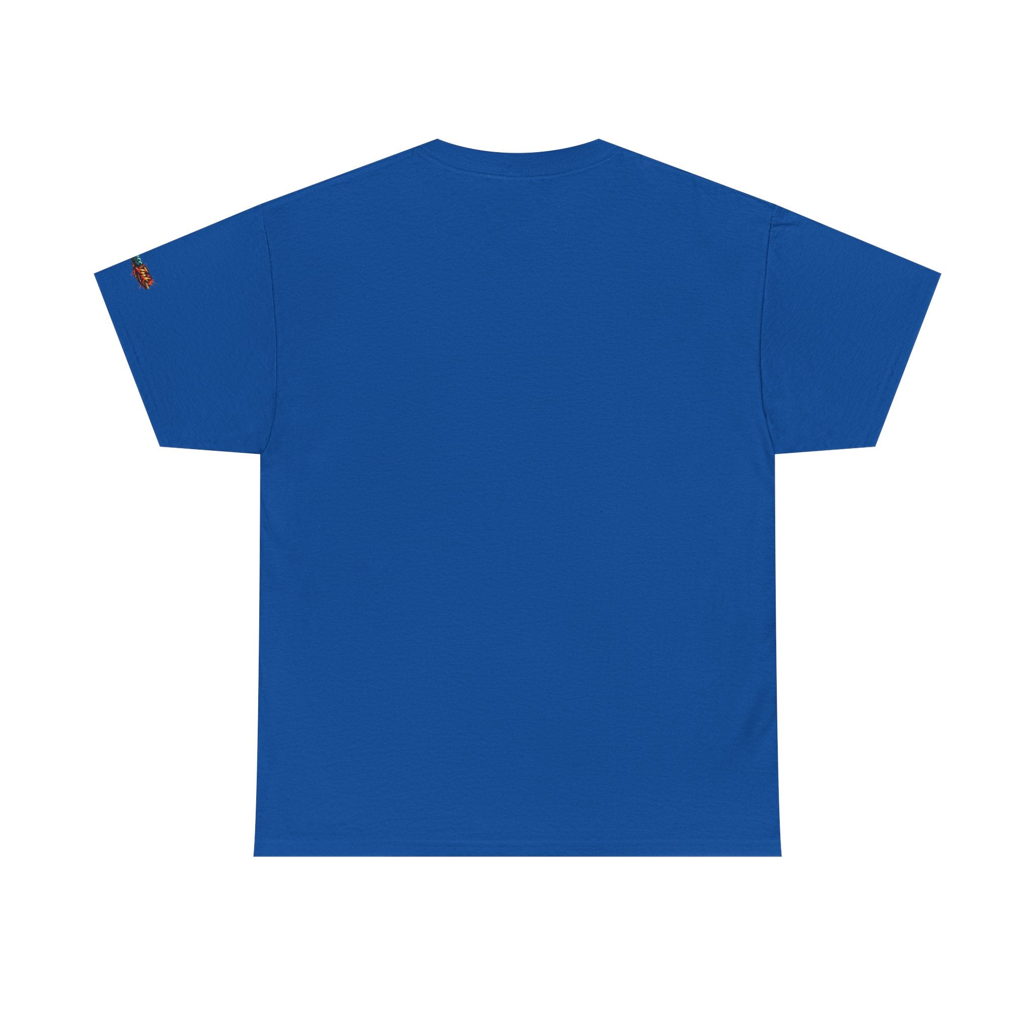 Angelfish Graphic Tee — Blue Tropical Fish Shirt