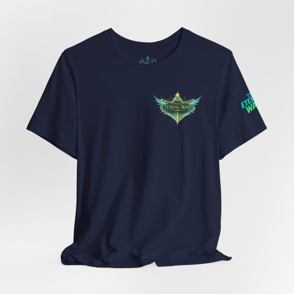 The Eternal Wars Motorcycle Tee — Cynder V Sportbike Graphic Shirt