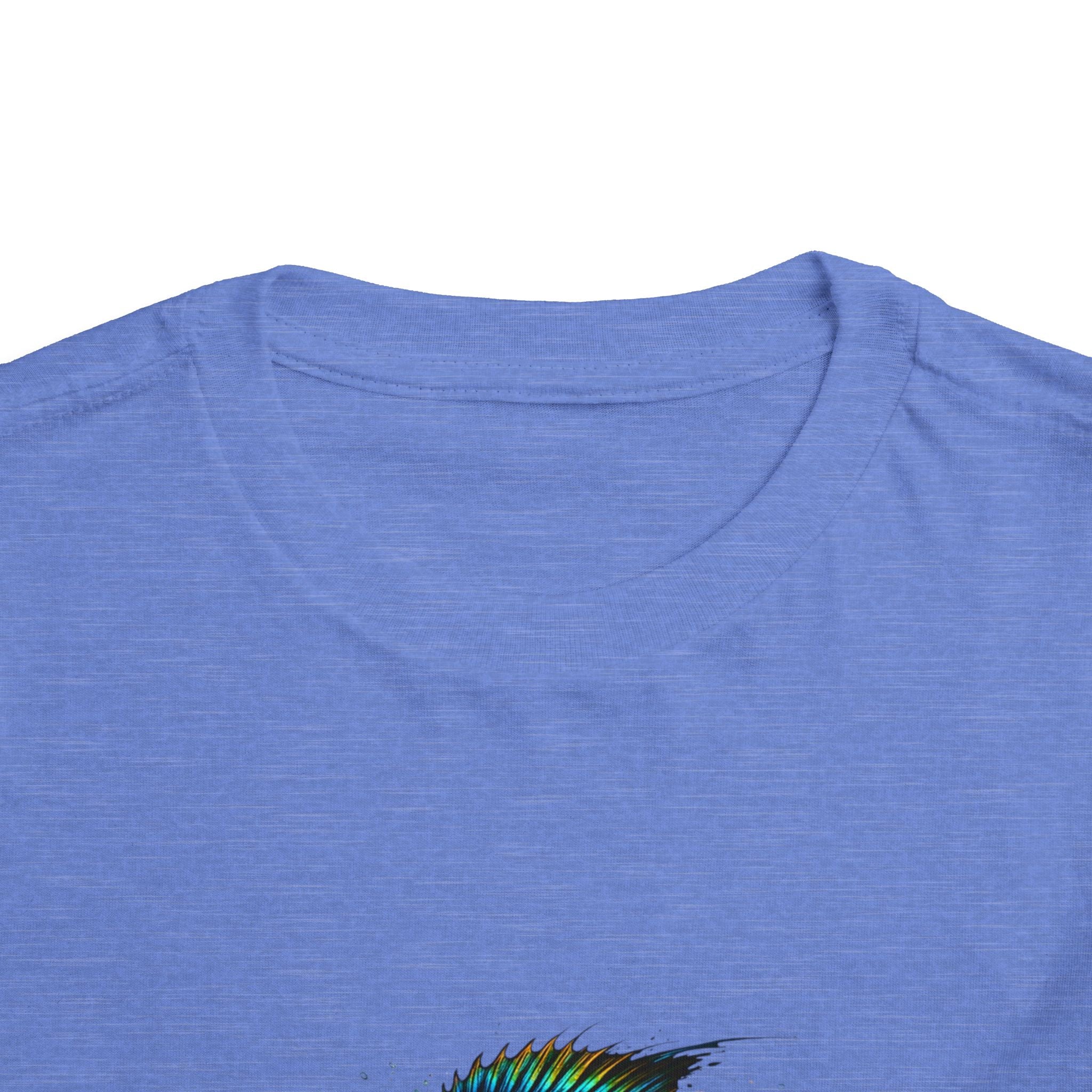 Electric Blue Acara – Toddler Graphic Tee