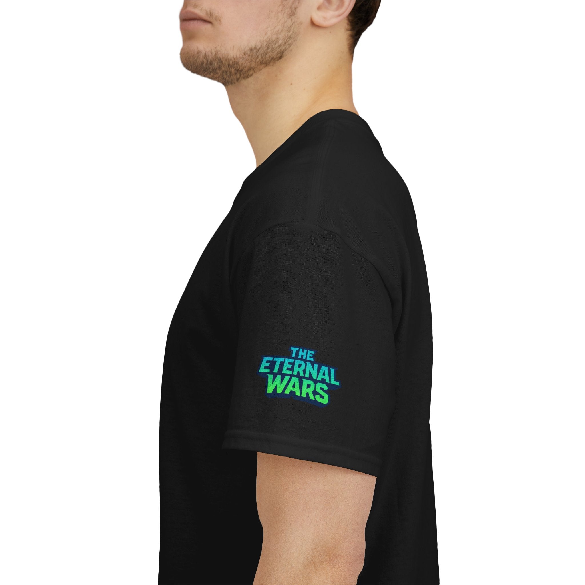 The Eternal Wars Graphic Tee – "Cambria" Winged Warrior Shirt