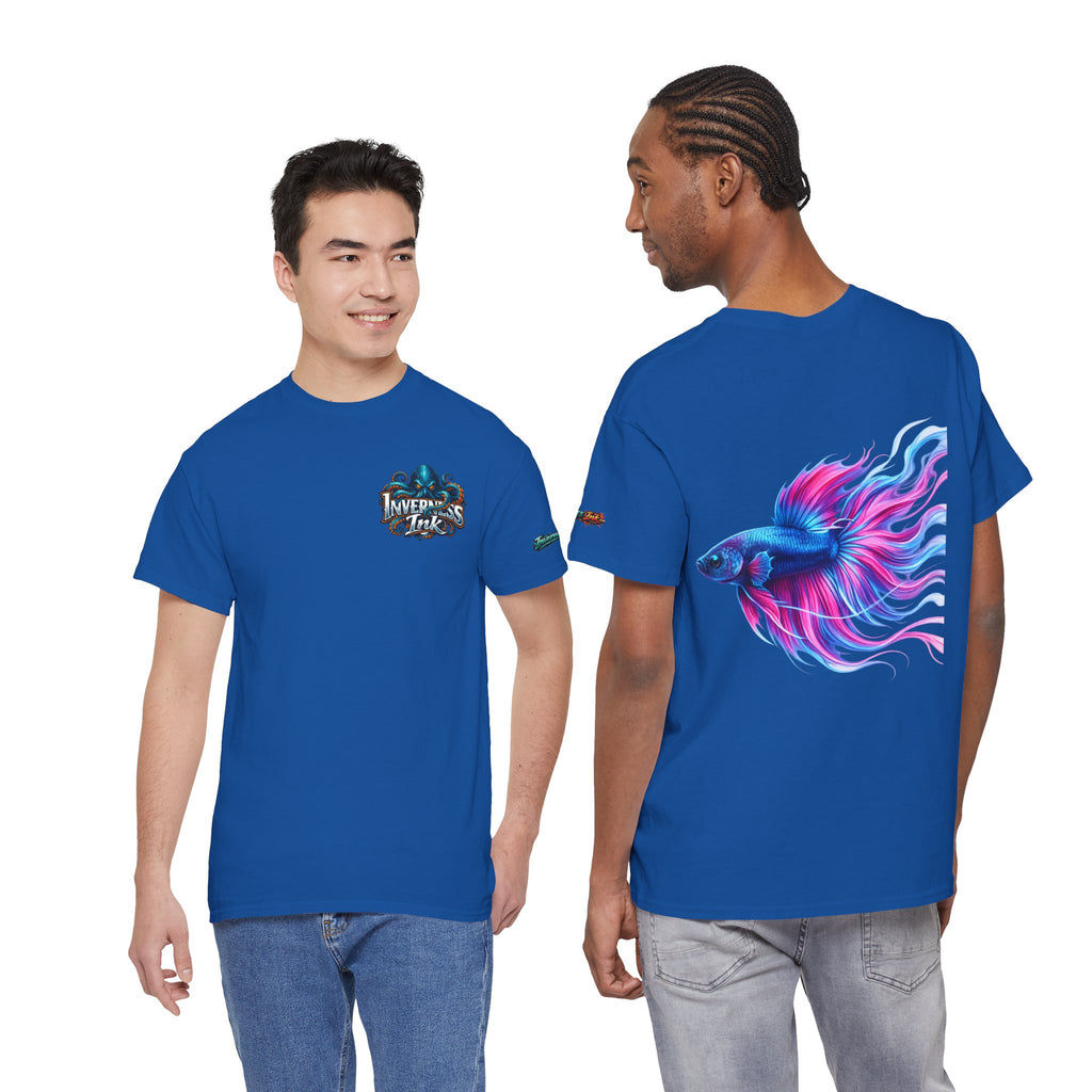 Electric Paint Betta — Classic Heavy Cotton Tee