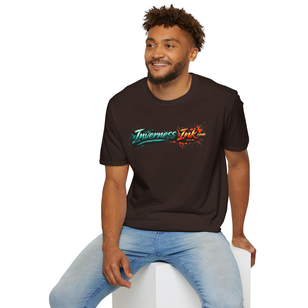 Electric Discus Fish T-Shirt - King of the Aquarium Lightning Art