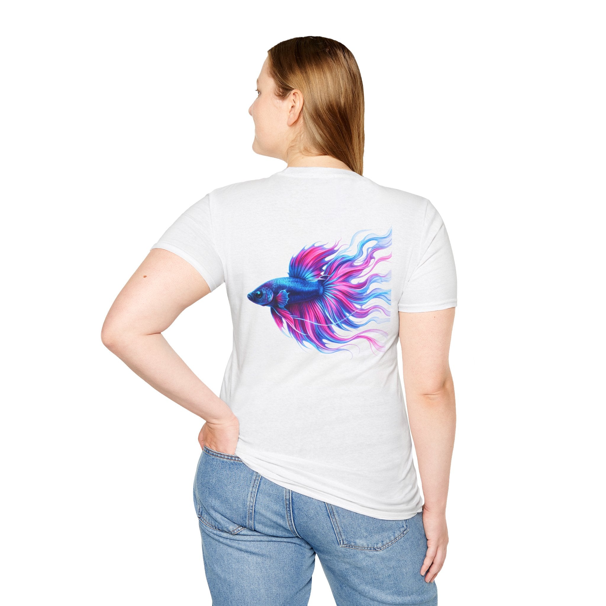 Electric Paint Betta — Lightweight Studio Tee