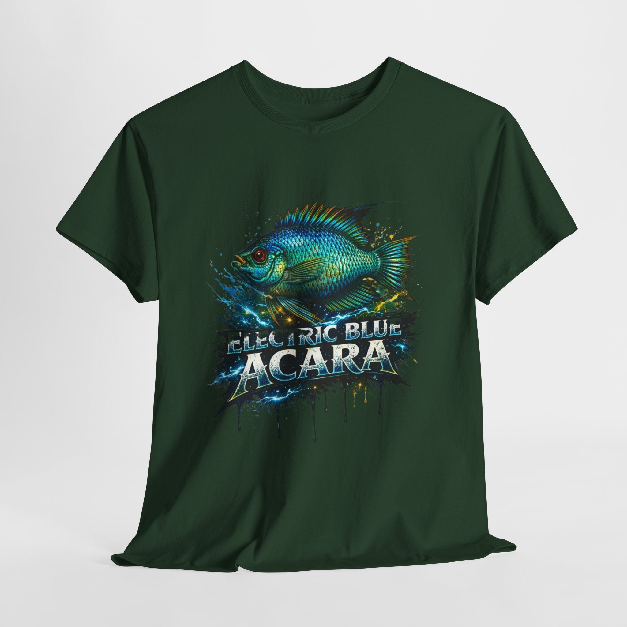 Electric Blue Acara – Premium Graphic Tee