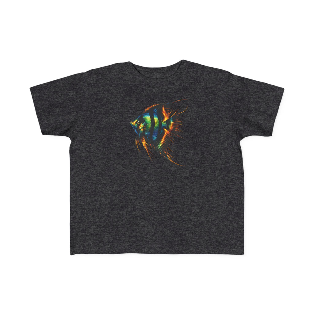 Toddler Fish Tee — Colorful Angelfish Graphic Kids Shirt