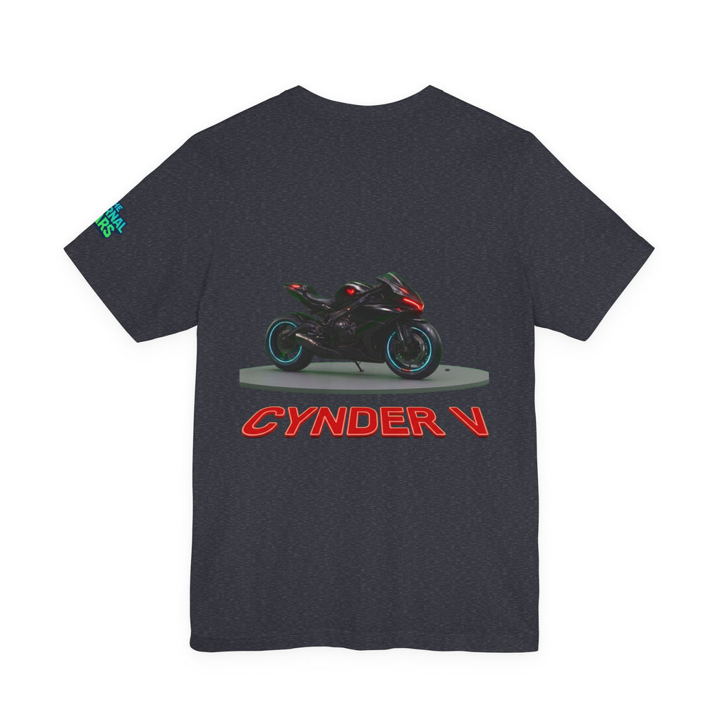 The Eternal Wars Motorcycle Tee — Cynder V Sportbike Graphic Shirt