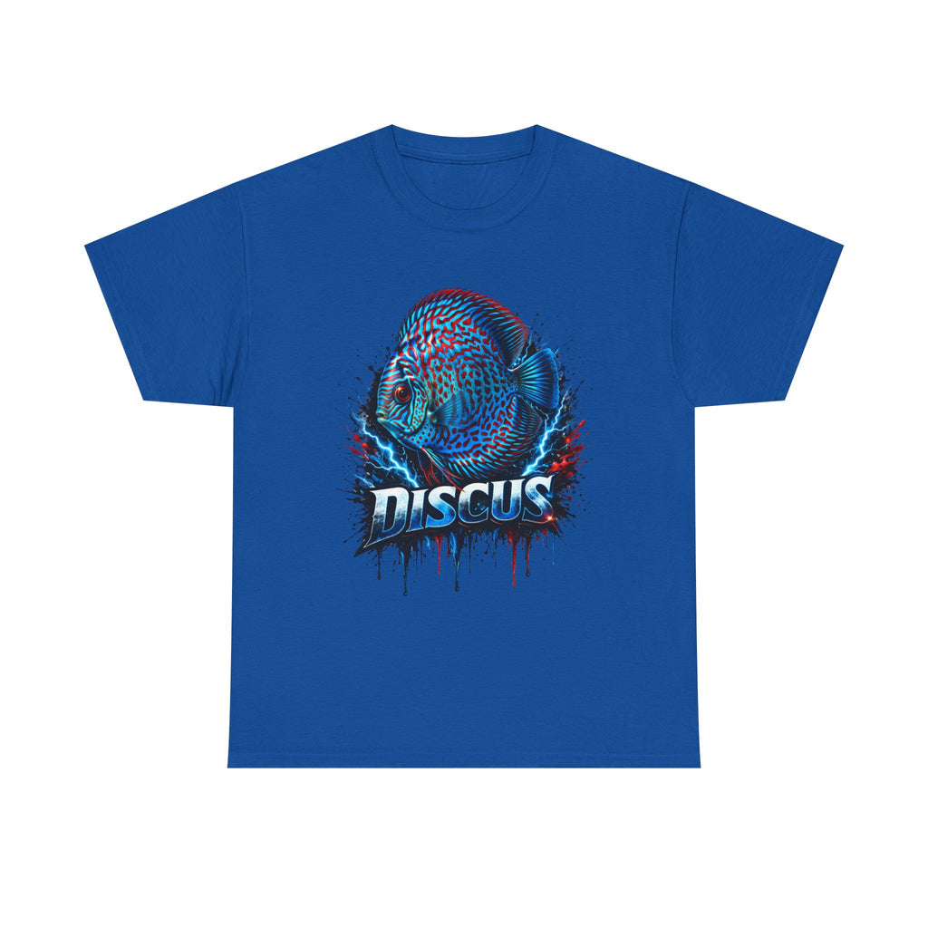 Discus Fish Graphic Tee - Vibrant Aquarium Fish Shirt