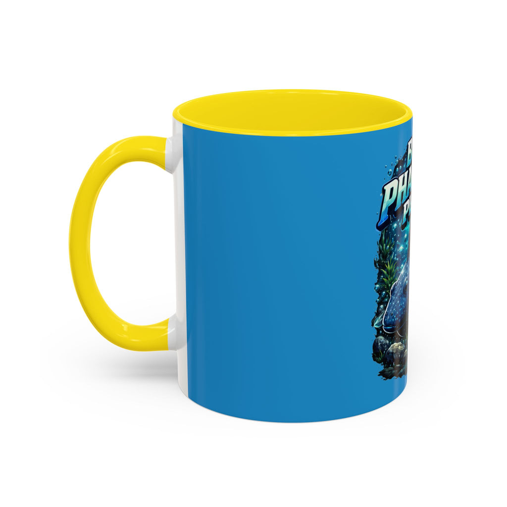 Blue Phantom Pleco Accent Coffee Mug – Aquarium Fish Lover Gift (11/15oz)