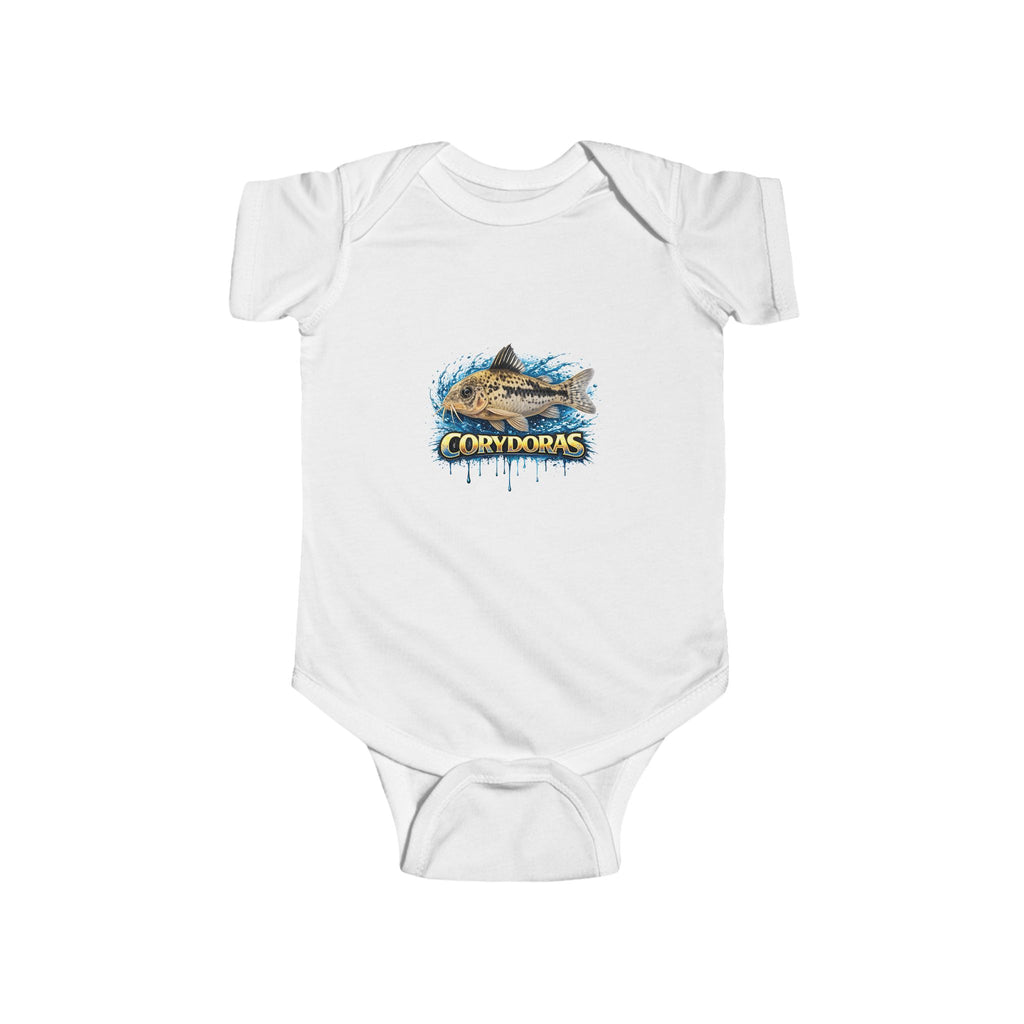 Infant Bodysuit - Colorful Catch Peppered Cory