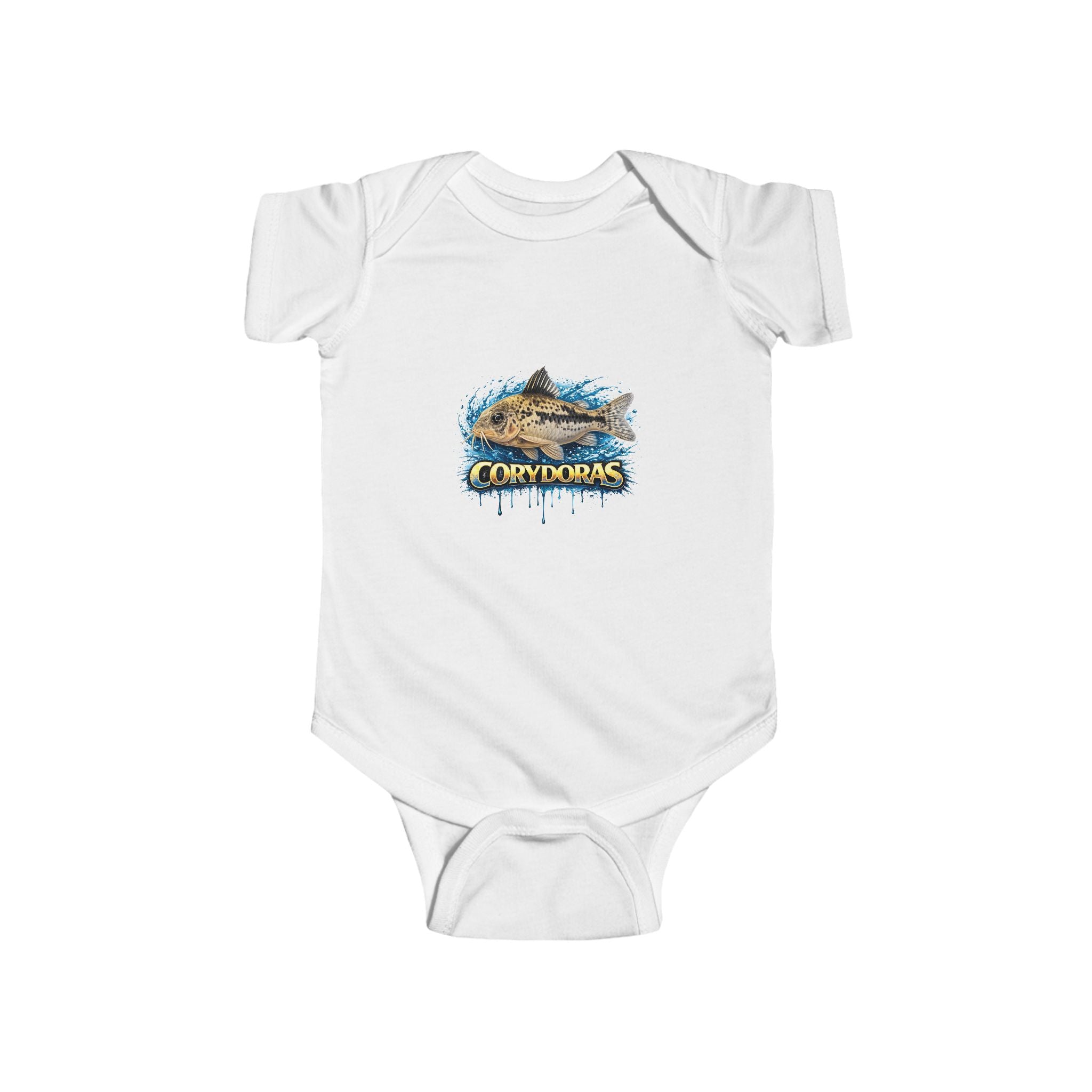 Infant Bodysuit - Colorful Catch Peppered Cory