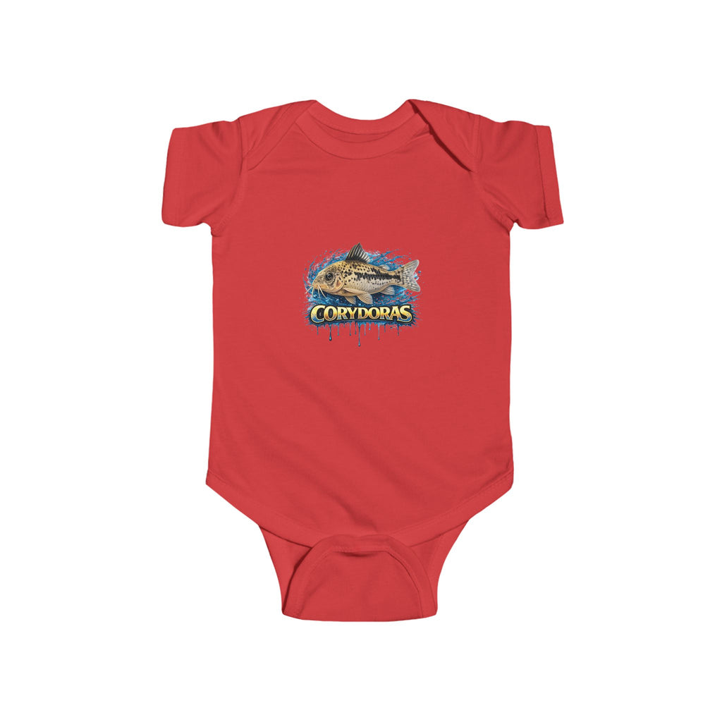Infant Bodysuit - Colorful Catch Peppered Cory