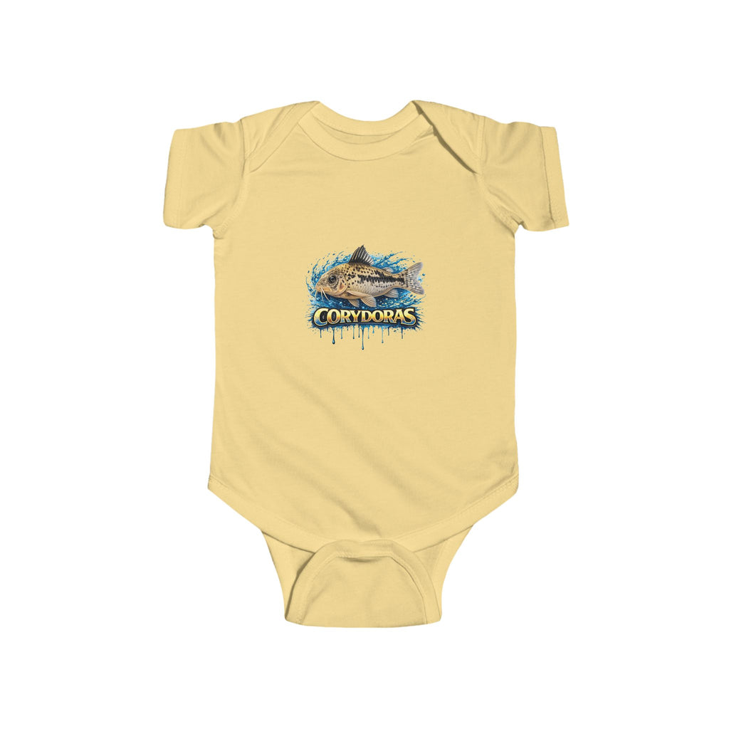 Infant Bodysuit - Colorful Catch Peppered Cory