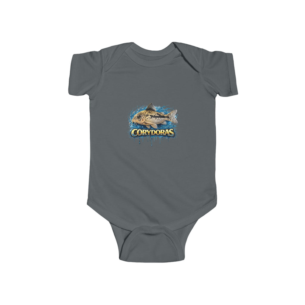 Infant Bodysuit - Colorful Catch Peppered Cory
