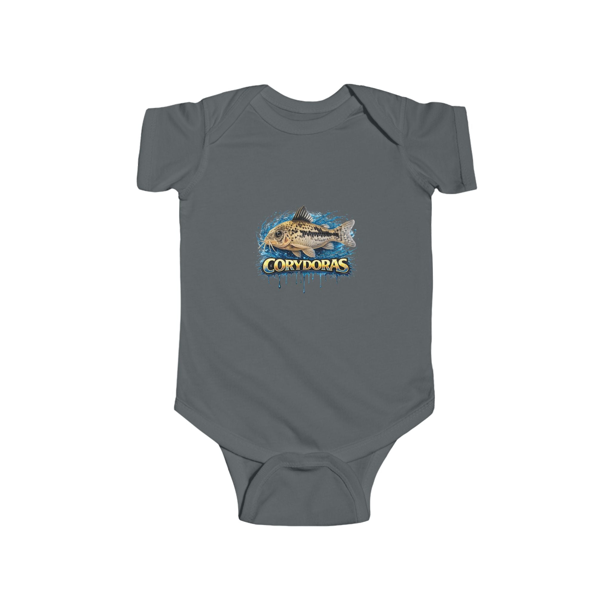 Infant Bodysuit - Colorful Catch Peppered Cory