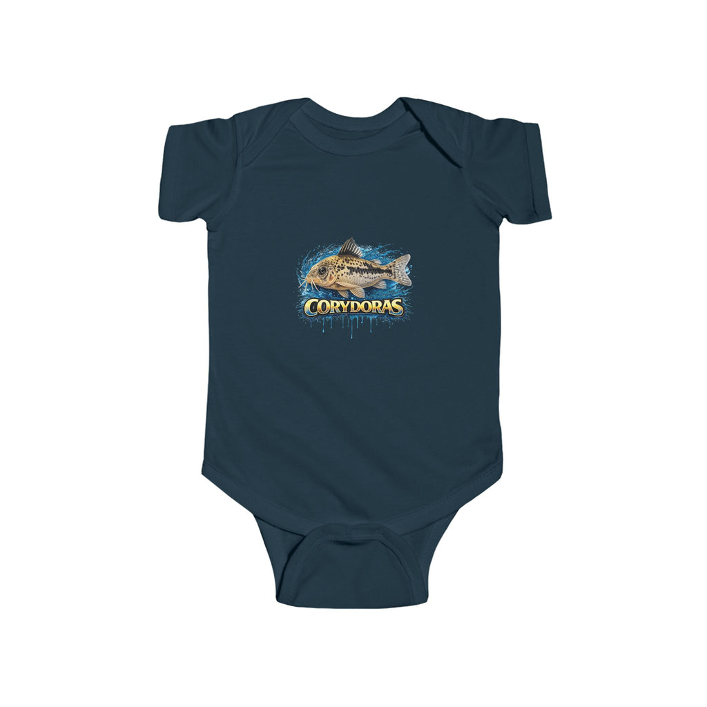 Infant Bodysuit - Colorful Catch Peppered Cory