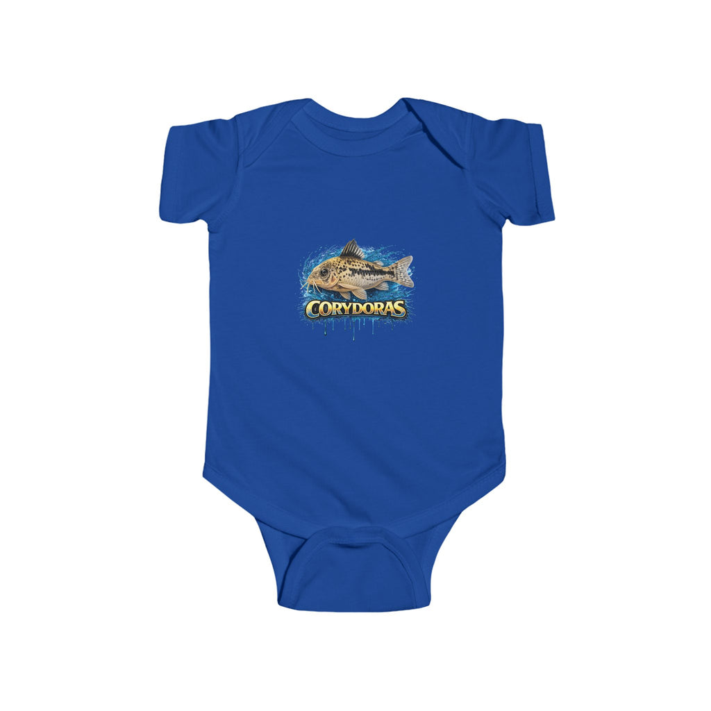Infant Bodysuit - Colorful Catch Peppered Cory