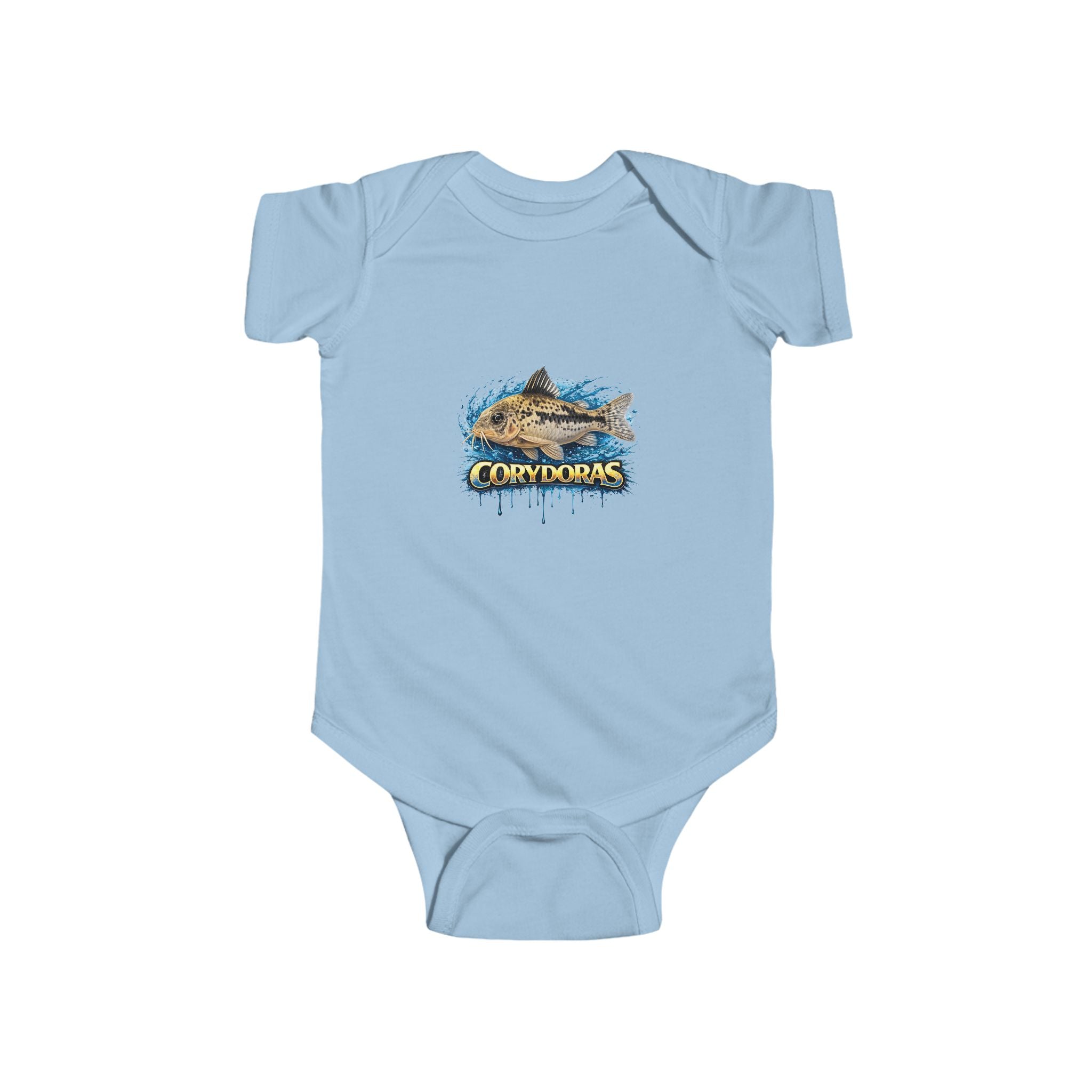 Infant Bodysuit - Colorful Catch Peppered Cory