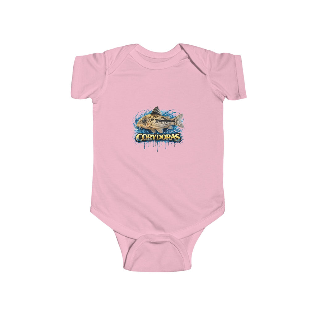 Infant Bodysuit - Colorful Catch Peppered Cory