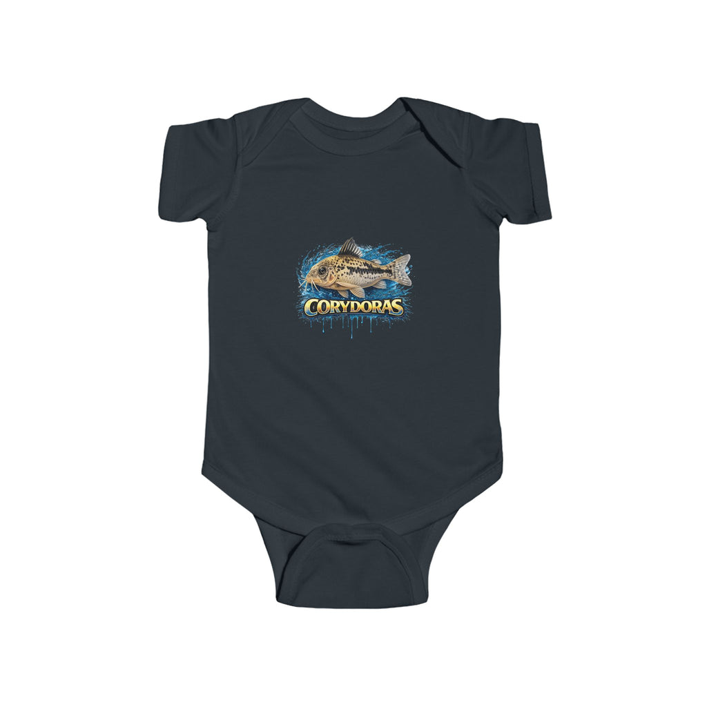 Infant Bodysuit - Colorful Catch Peppered Cory