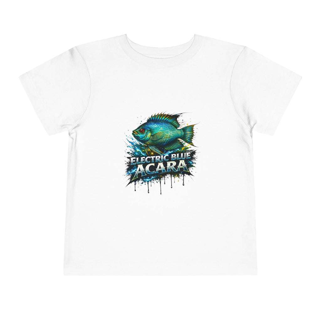 Electric Blue Acara – Toddler Graphic Tee