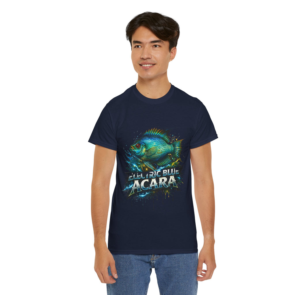 Electric Blue Acara – Premium Graphic Tee
