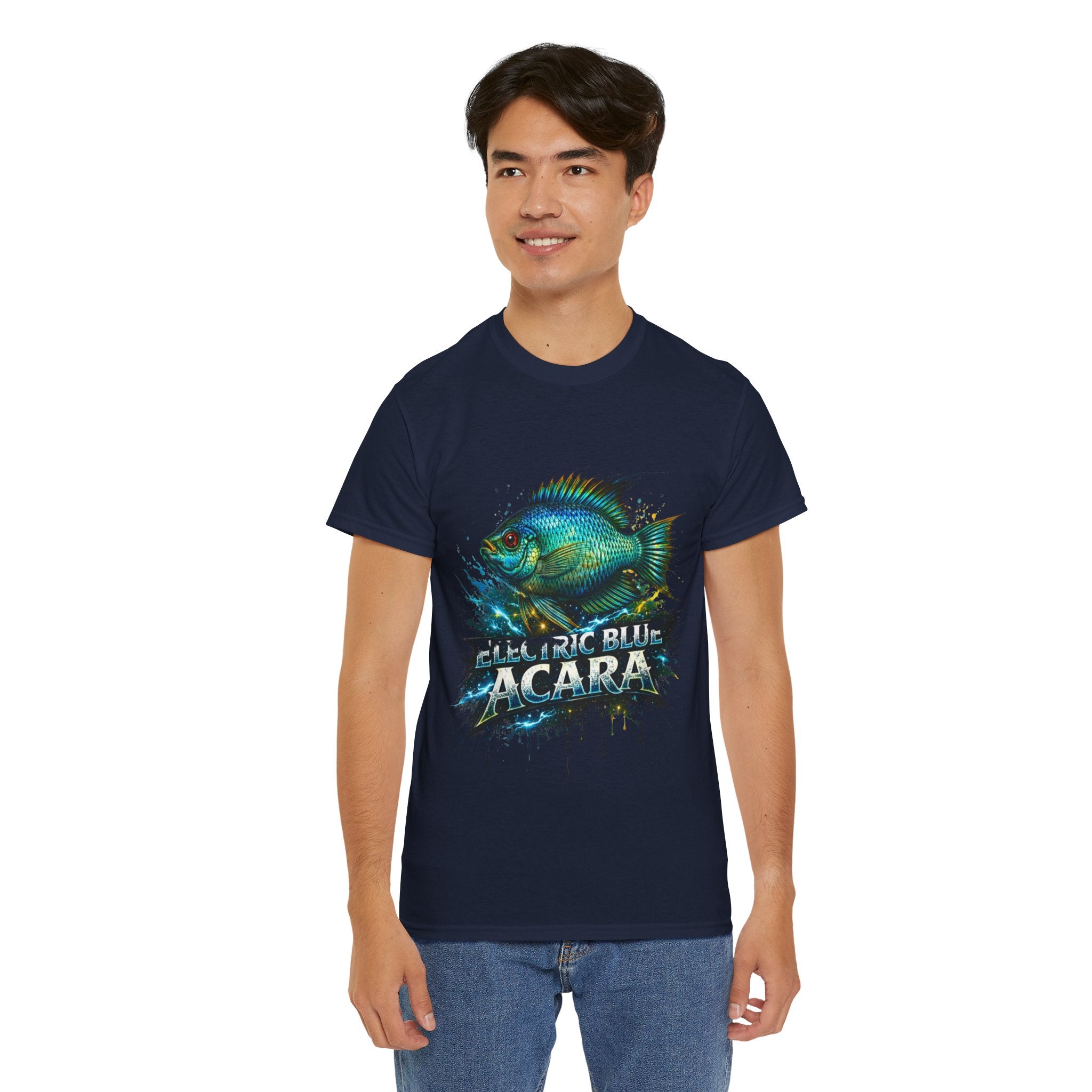 Electric Blue Acara – Premium Graphic Tee