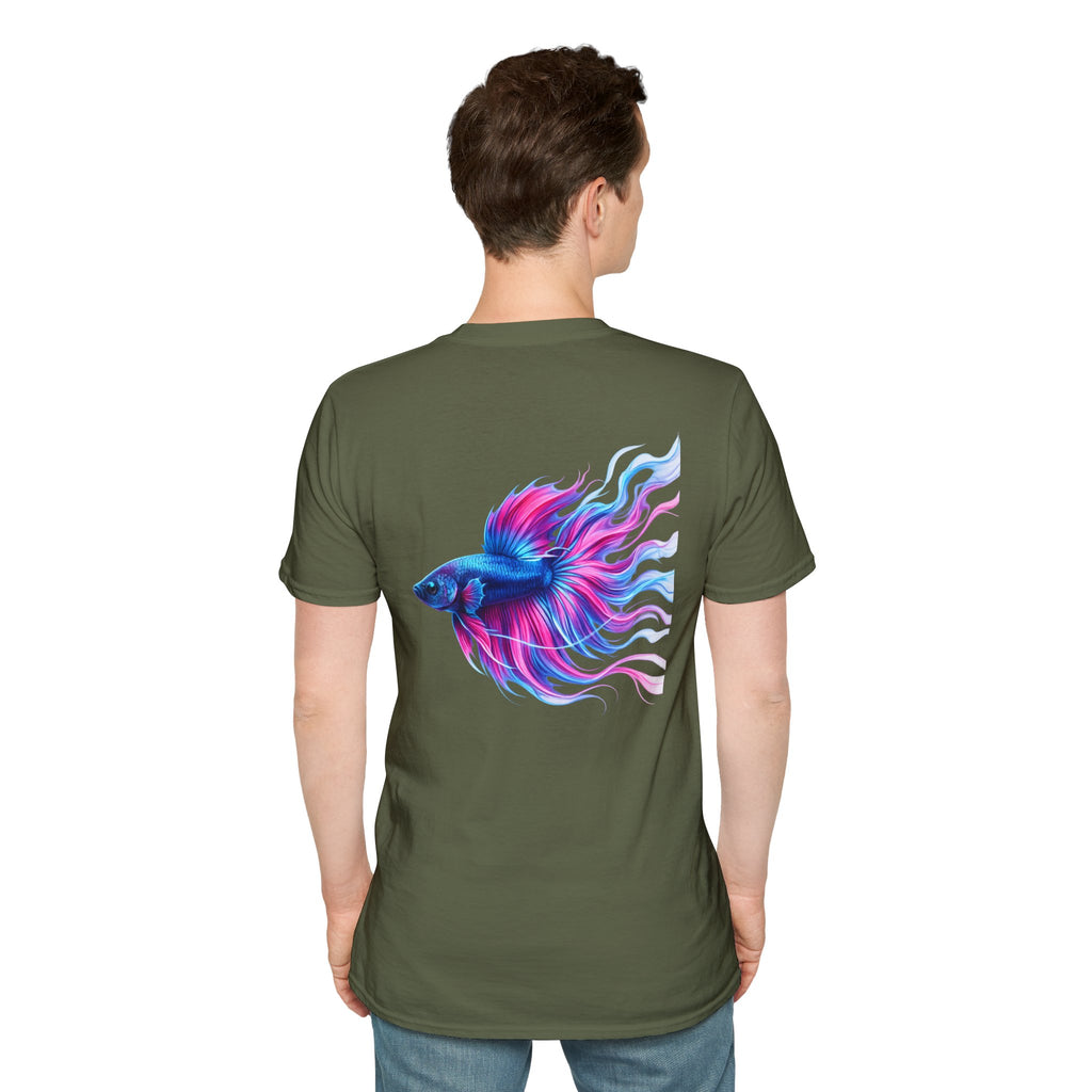 Electric Paint Betta — Lightweight Studio Tee