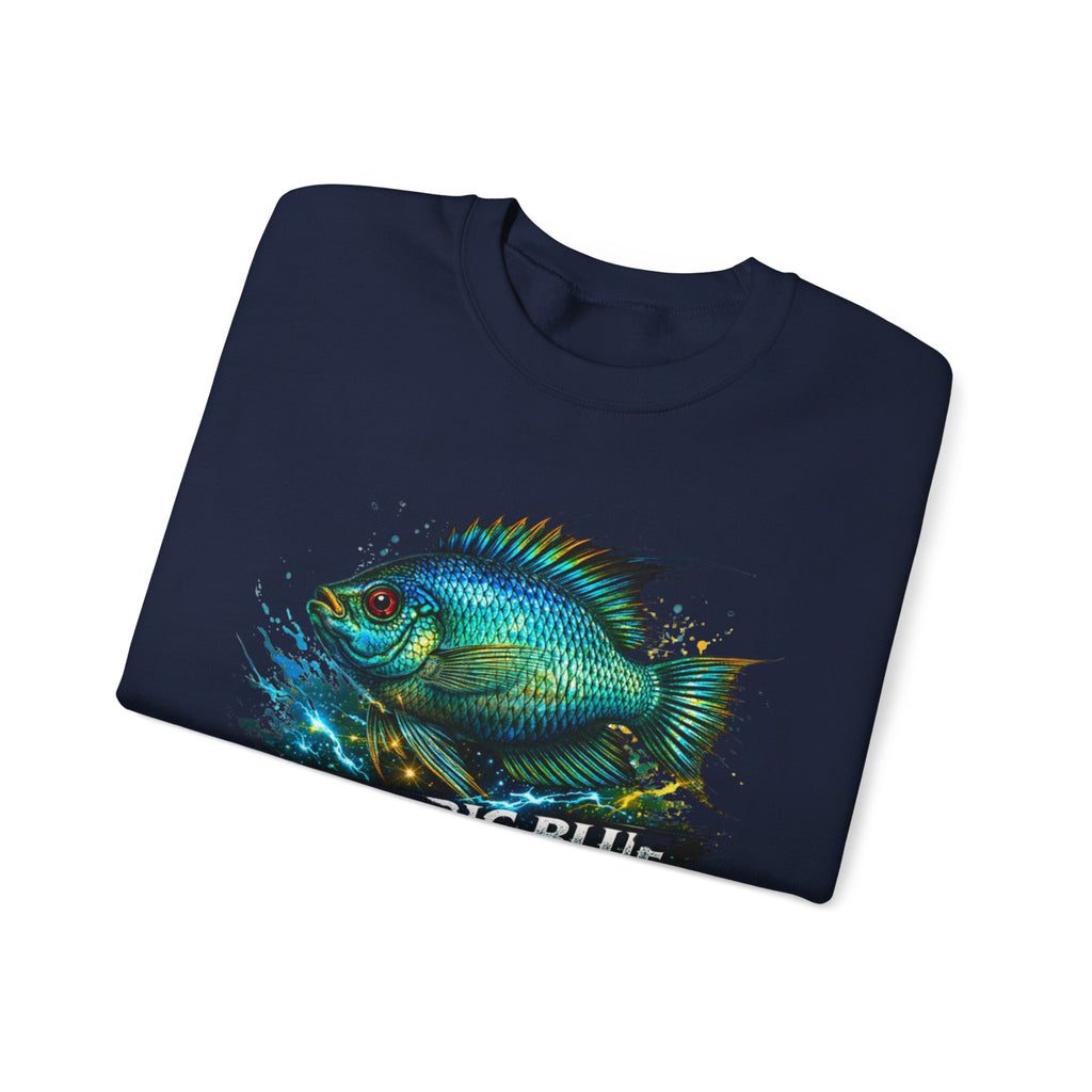 Electric Blue Acara – Heavy Blend™ Crewneck Sweatshirt