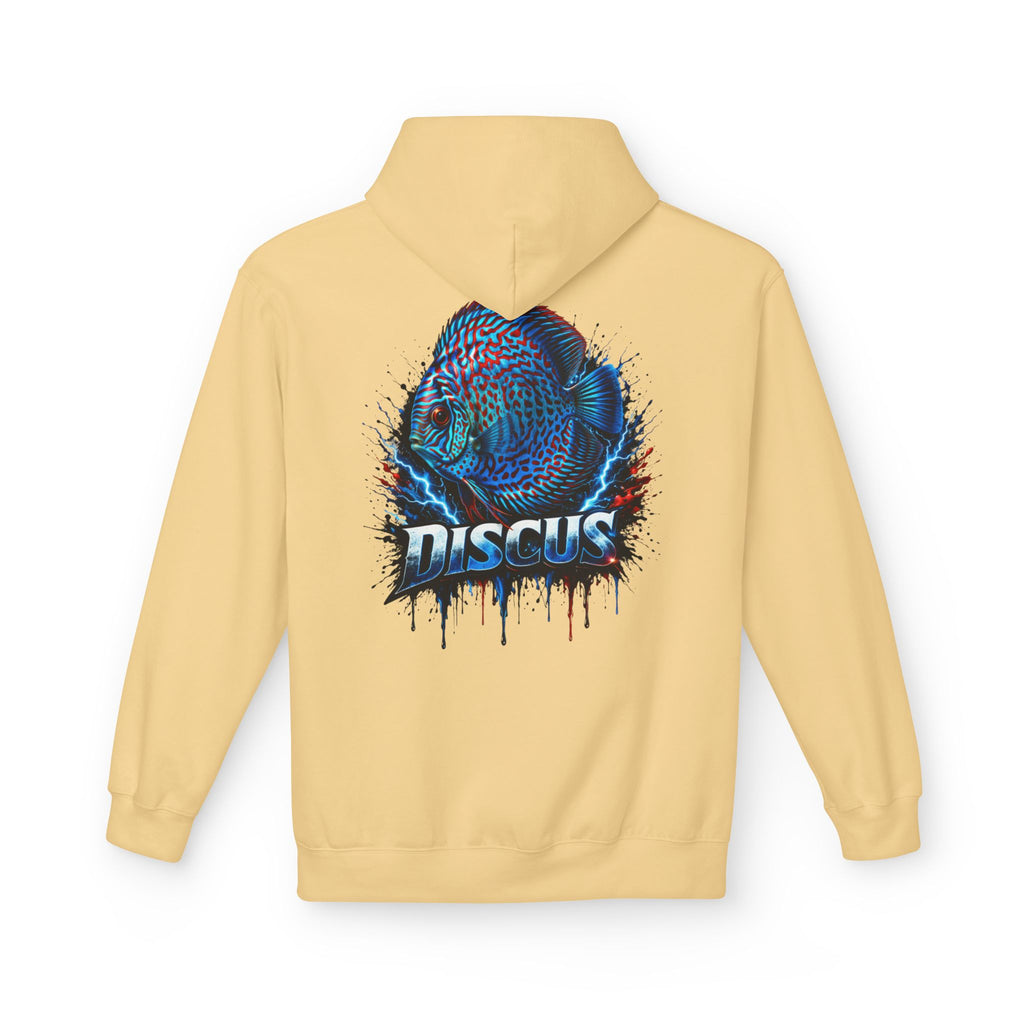 Discus Fish Hoodie — Vibrant Aquarium Graphic Pullover